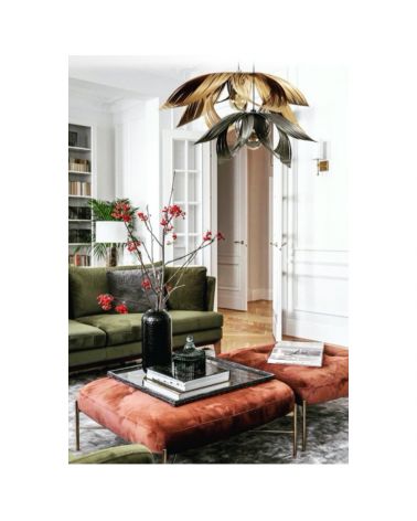 Suspension Lilly Gold