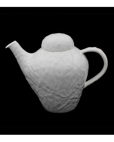 Théière en porcelaine froissée