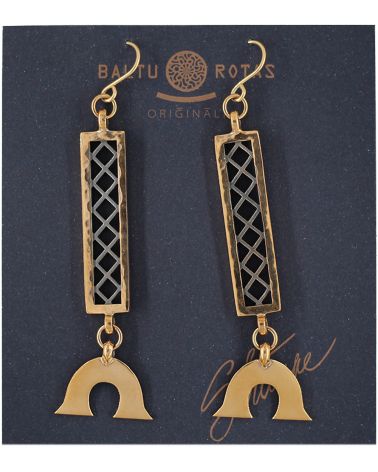 Boucles d'oreilles symbole Lune