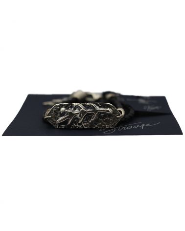 Bracelet avec symbole balte de La chance/ argent