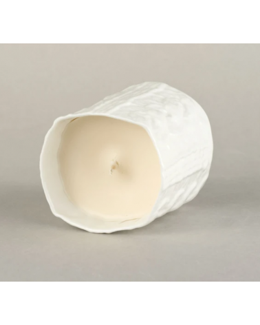 Bougie Tricottée Porcelaine