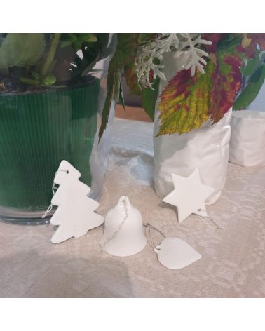 Sapin- décoration en porcelaine